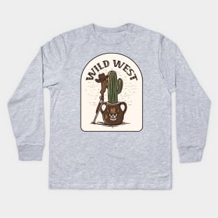 Wild West Kids Long Sleeve T-Shirt